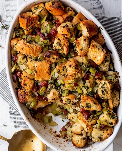Chinese Sausage Stuffing