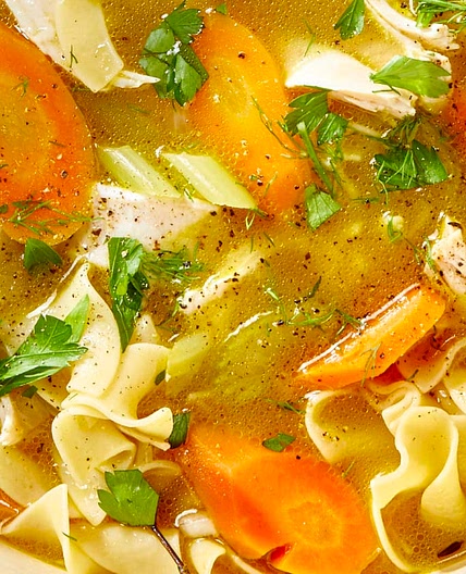 Leftover Turkey Noodle Soup