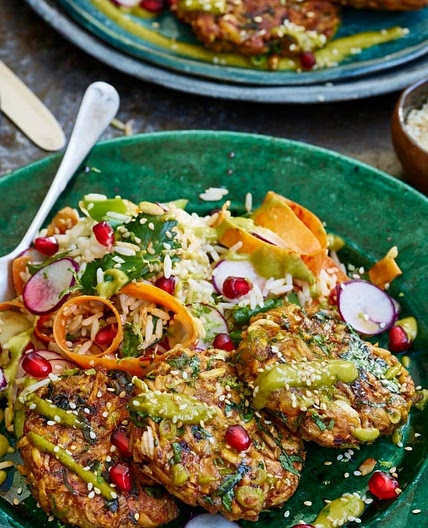 Plantain fritters (Gaz Oakley)