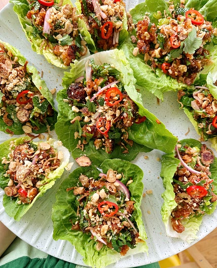 Summer Crispy Rice Salad