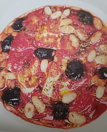 Bohnen auf griechische Art