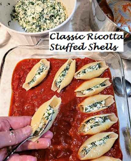 Classic Ricotta Stuffed Shells