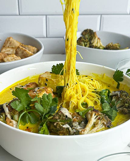 Turmeric & Coconut Noodle Soup