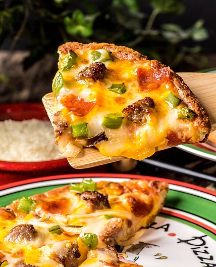 Keto Air Fryer Classic Pizza