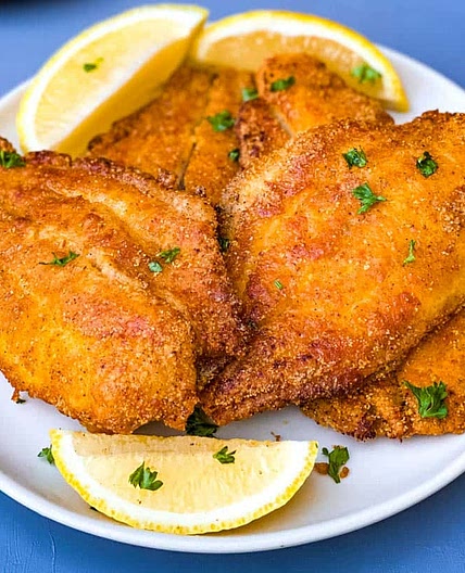 Air Fryer 3 Ingredient Fried Catfish