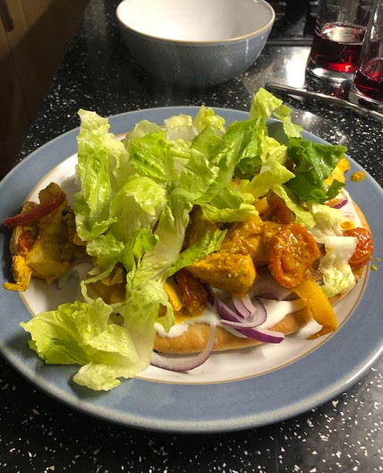 Chicken Shawarma Sheet Pan