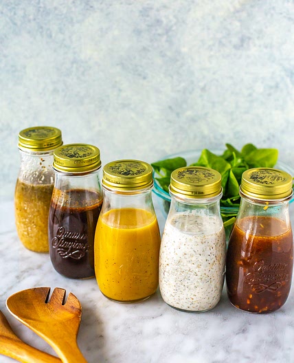 5 Best Healthy Salad Dressing Recipes