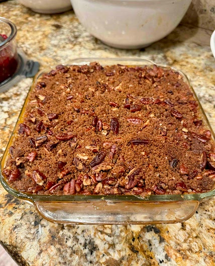 Creole Praline Yam Casserole