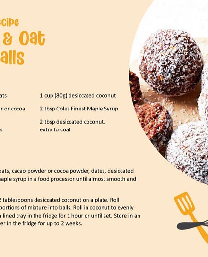 Cacao & Oat Bliss Balls