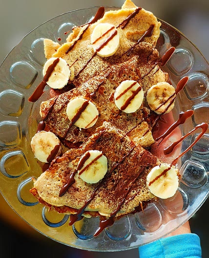 🍫HIGH PROTEIN & LOW CAL CHOCOKATE FILLED CREPES🍫