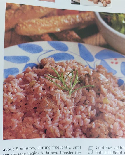 Sausage and Rosemary Risotto
