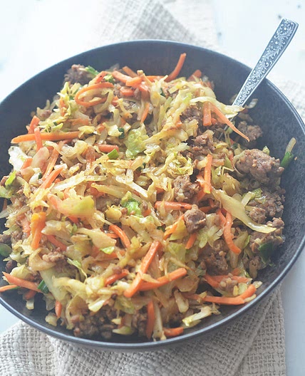 Egg roll déconstruit