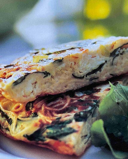 Angel hair frittata WW Pasta p38