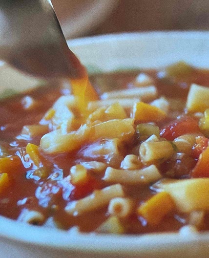 Quick minestrone WW Pasta p60