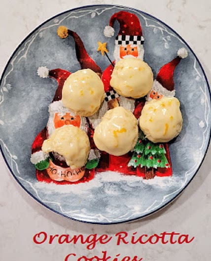 Orange Ricotta Cookies