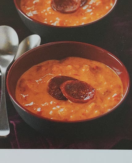 Crème de poivron chorizo