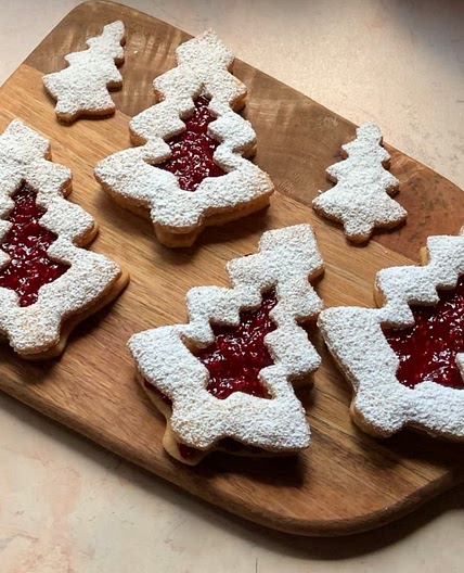Linzer cookies🎄