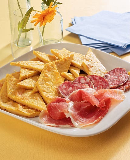 Ricetta Rombi di farinata e salumi - Donnamoderna
