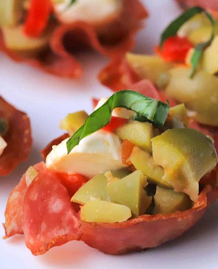 Low Carb Salami Cups