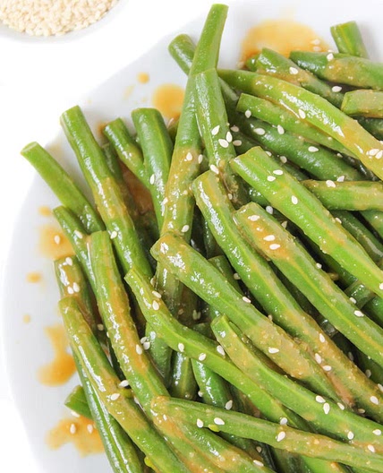 Miso-Glazed Green Beans