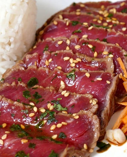 Recette de Tataki de boeuf rapide