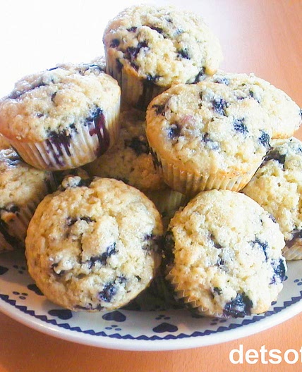 Blåbærmuffins