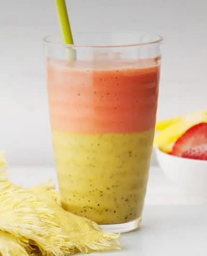 Strawberry&banana smoothie | no sugar added