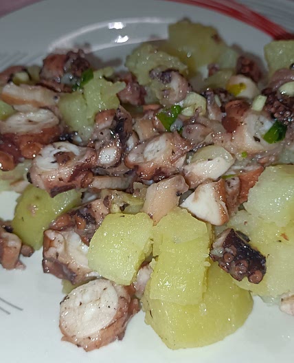 Insalata di polpo e patate