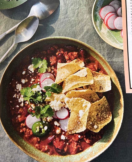 Lightnin’ fast skillet chili
