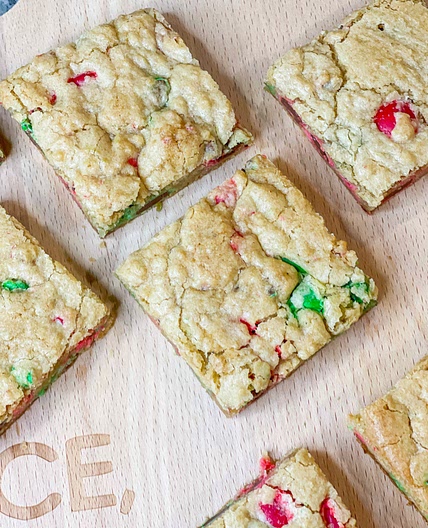 M&M’s Cookie Bars 