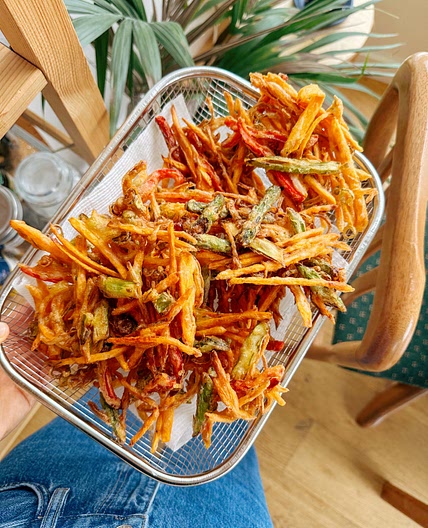 Kakiage (Vegetable Fritter Tempura)