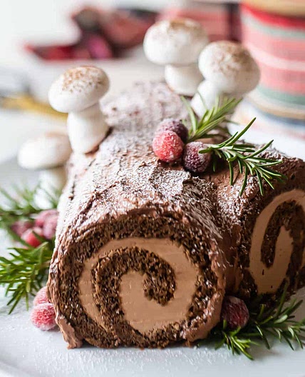 Chocolate Yule Log