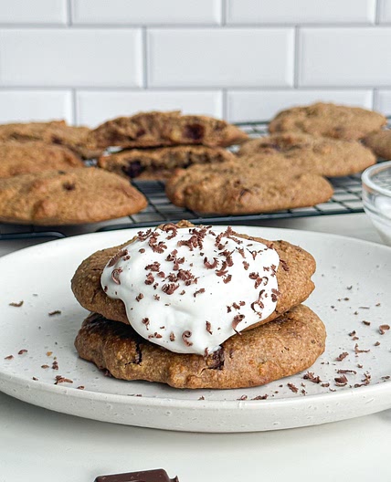 Banana Chocolate Chip Cookies