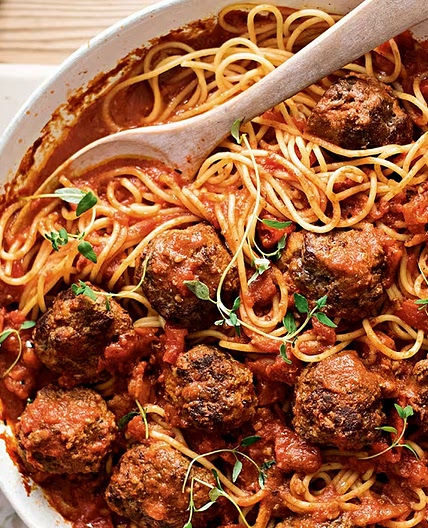 Tomato and Mascarpone Meatballs