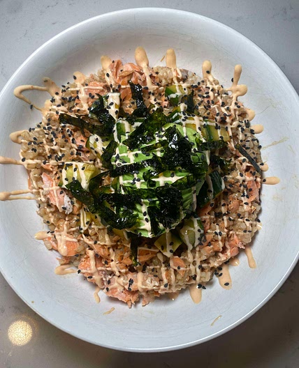 Spicy Salmon Bowls