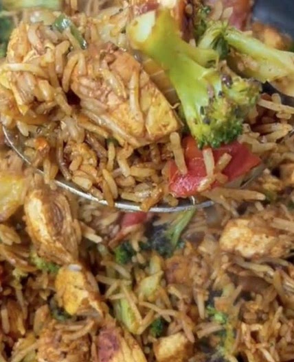 Chicken and Rice and Broccoli 
