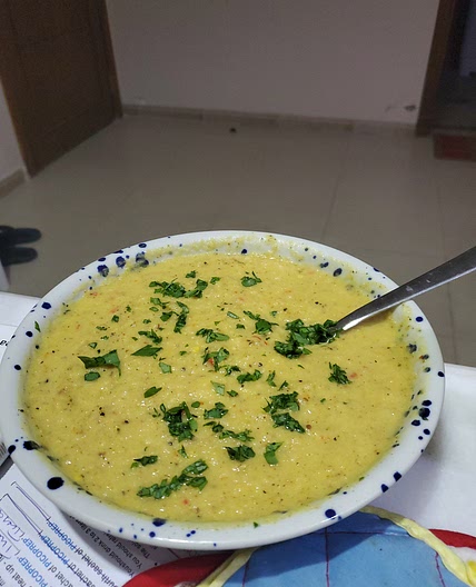 Spiced calliflower souo