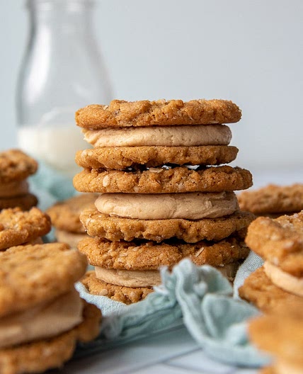 Peanut Butter Cookie Sandwiches