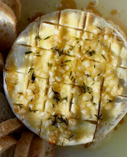 Baked Brie with Garlic