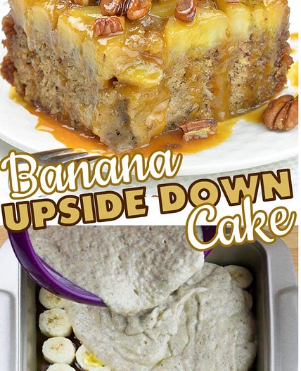Banana Upside Down Cake