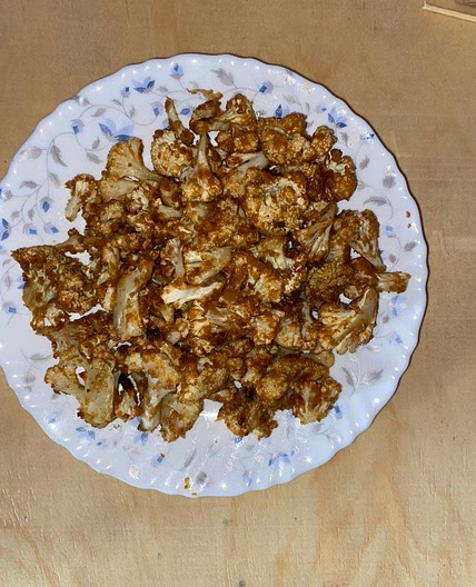 roasted cauliflower