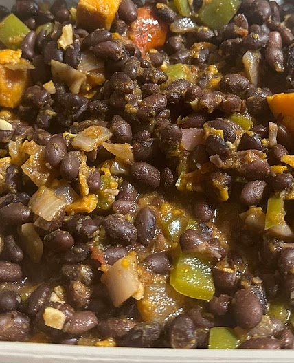 Sweet Potato & Black Bean Chilli