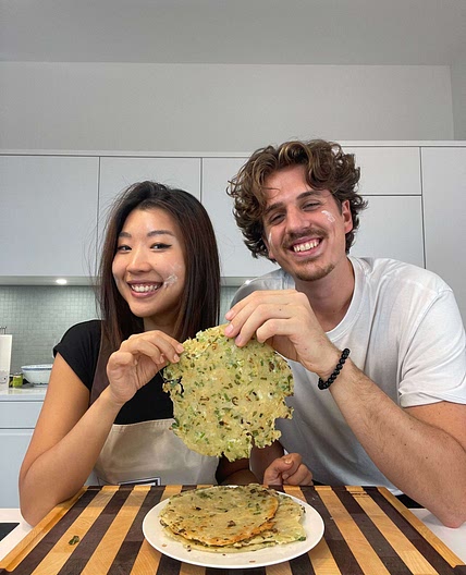Scallion pancakes