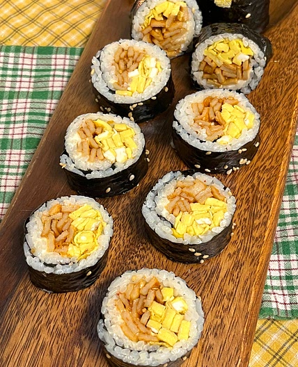 Easy Fishcake Egg Rolls