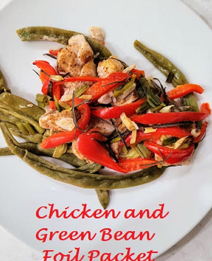 Chicken and Green Bean Foil Packet