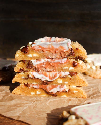 Peppermint Bark Cookies