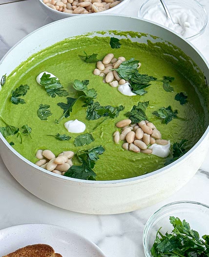 Herby Green Pea Soup 