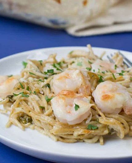 Shrimp Scampi Pasta Bake Recipe