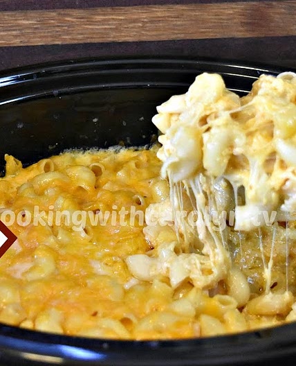 BEST CROCK POT FIVE CHEESE MACARONI AND CHEESE Recipe(NO EGGS)|S