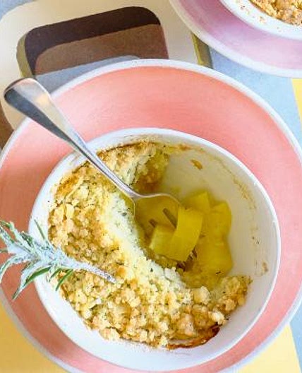 Ananas-Crumble